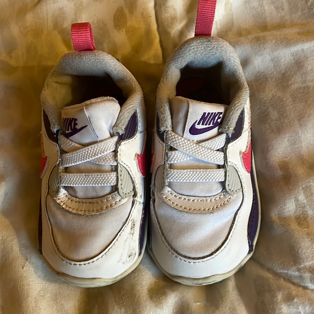 Soft sole Nike air max crib shoes